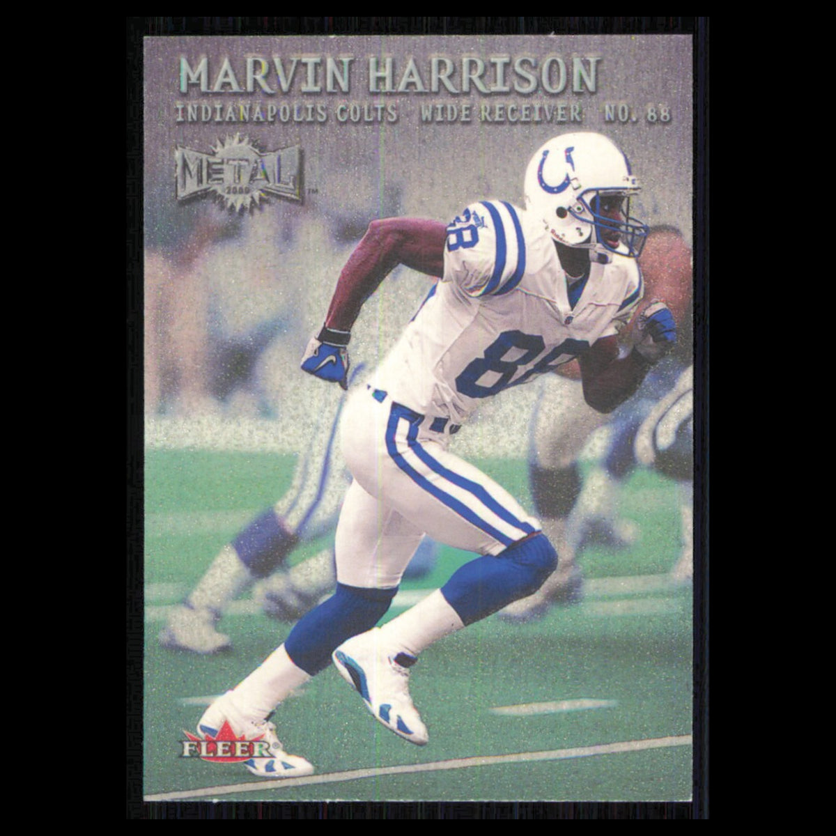 Marvin Harrison #13 2000 Fleer Metal Indianapolis Colts Football Card NFL NM