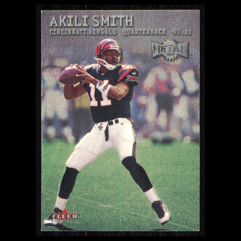 Akili Smith #70 2000 Fleer Metal Cincinnati Bengals Football Card NFL NM