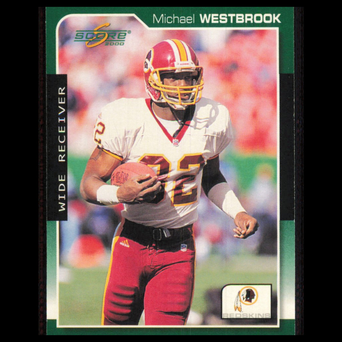 Michael Westbrook #214 2000 Score Washington Redskins Football Card NFL NM