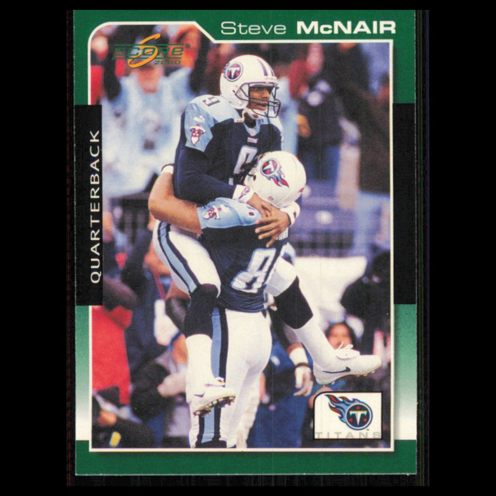 Steve McNair #202 2000 Score Tennessee Titans Football Card NFL NM