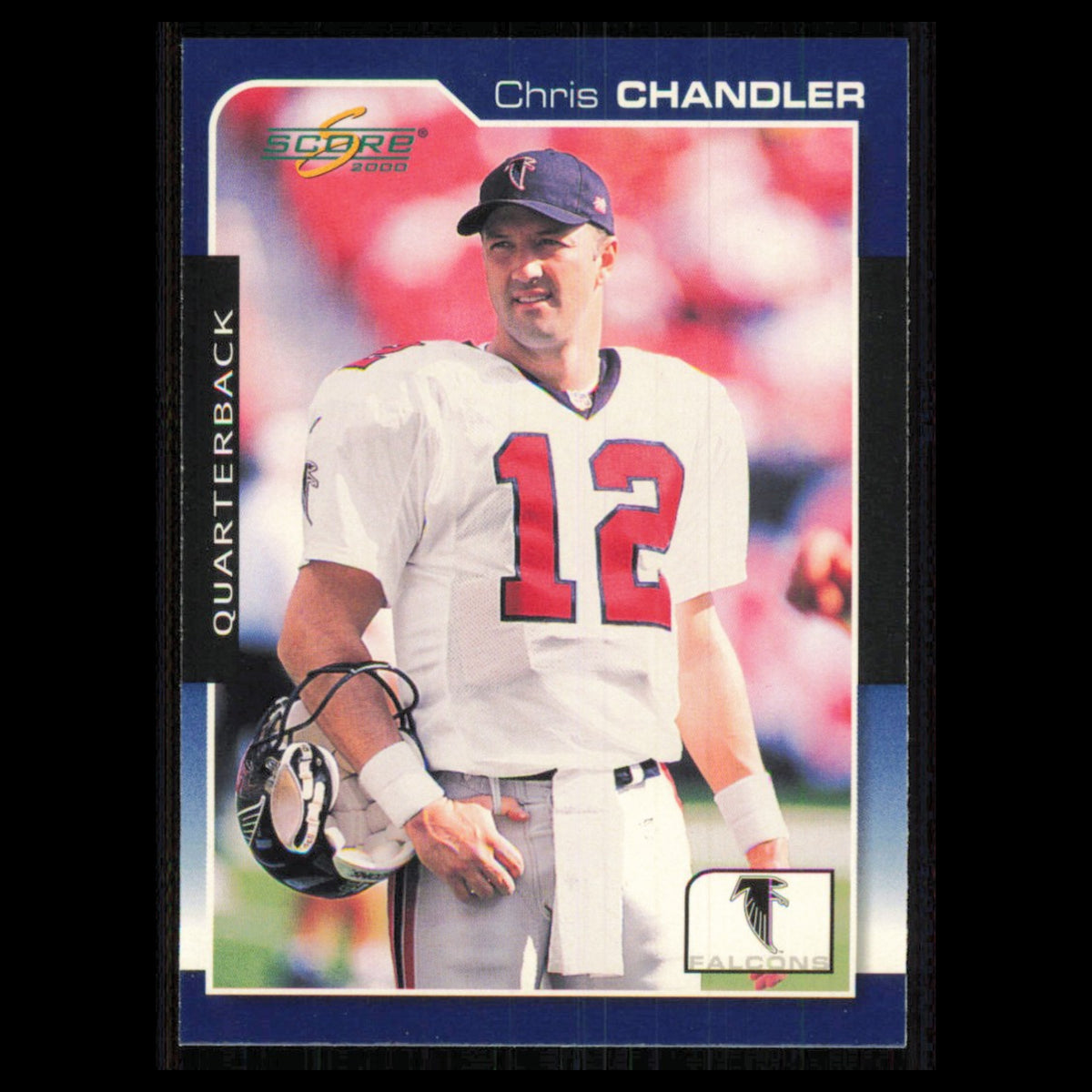 Chris Chandler #7 2000 Score Atlanta Falcons Football Card NFL NM