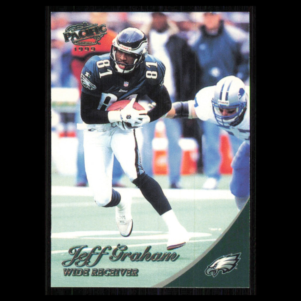 Jeff Graham #309 1999 Pacific Philadelphia Eagles Football Card NFL NM