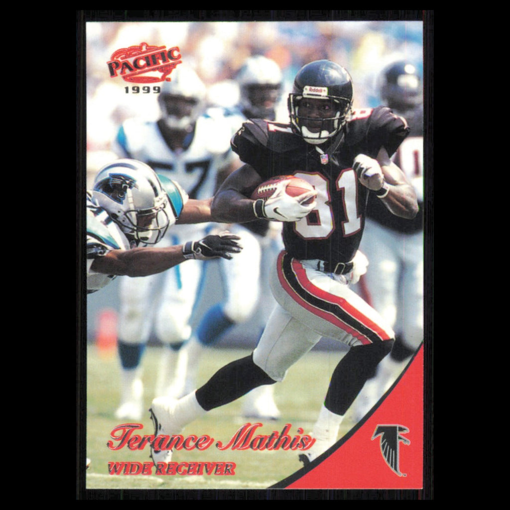 Teramce Mathis #23 1999 Pacific Atlanta Falcons Football Card NFL NM