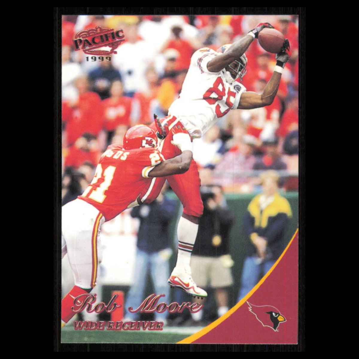 Rob Moore #7 1999 Pacific Arizona Cardinals Football Card NFL NM