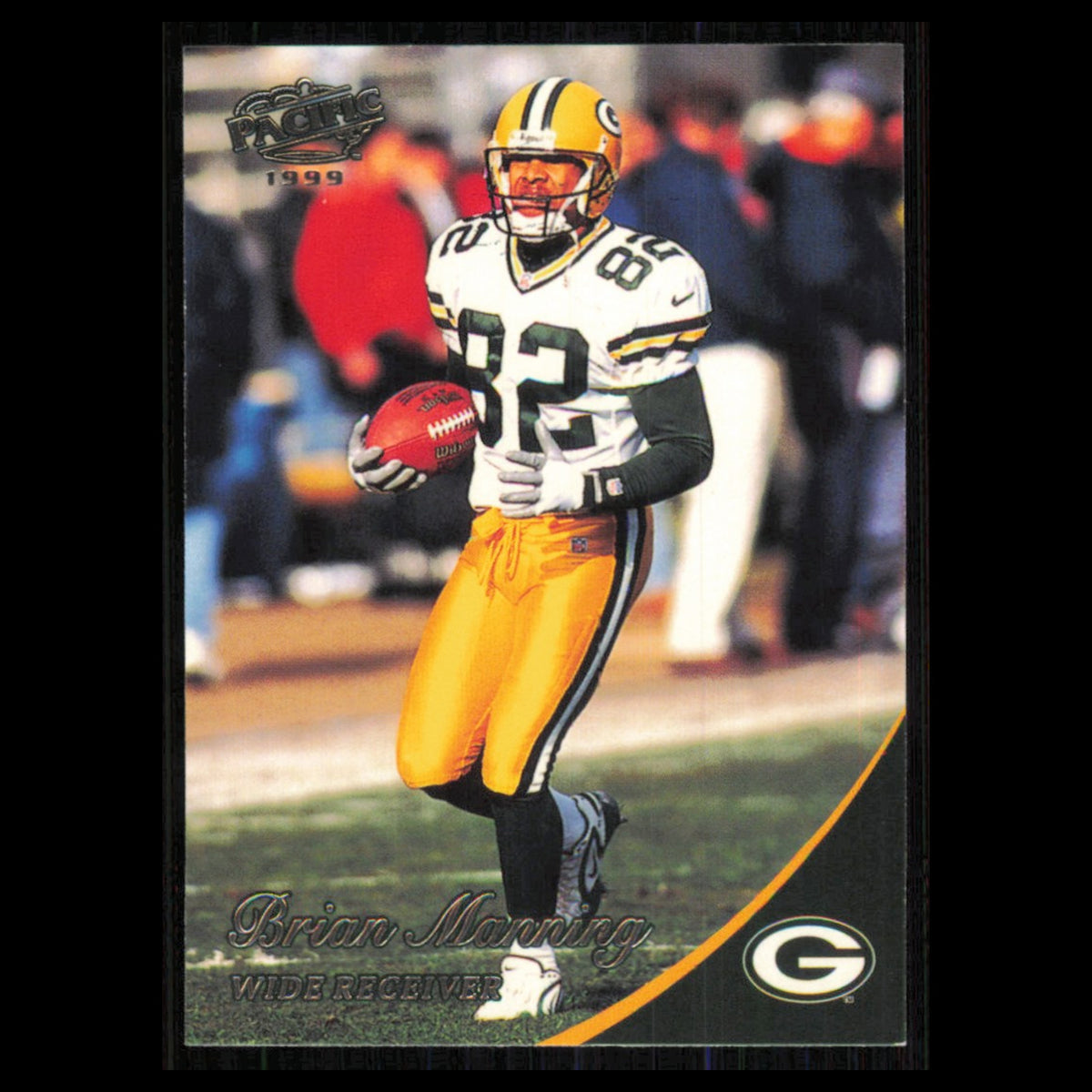 Brian Manning #157 1999 Pacific Green Bay Packers Football Card NFL NM