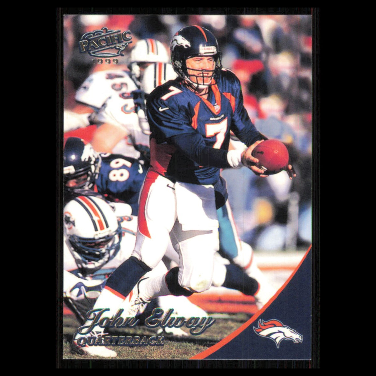 John Elway #122 1999 Pacific Denver Broncos Football Card NFL NM
