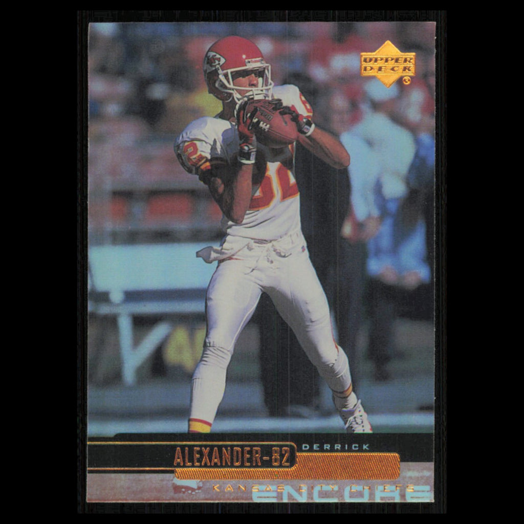 Derrick Alexander #88 1999 Upper Deck Encore Kansas City Chiefs Football Card NM