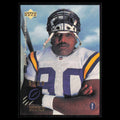 Derrick Alexander Rookie #11 1995 Upper Deck Minnesota Vikings Football Card NFL