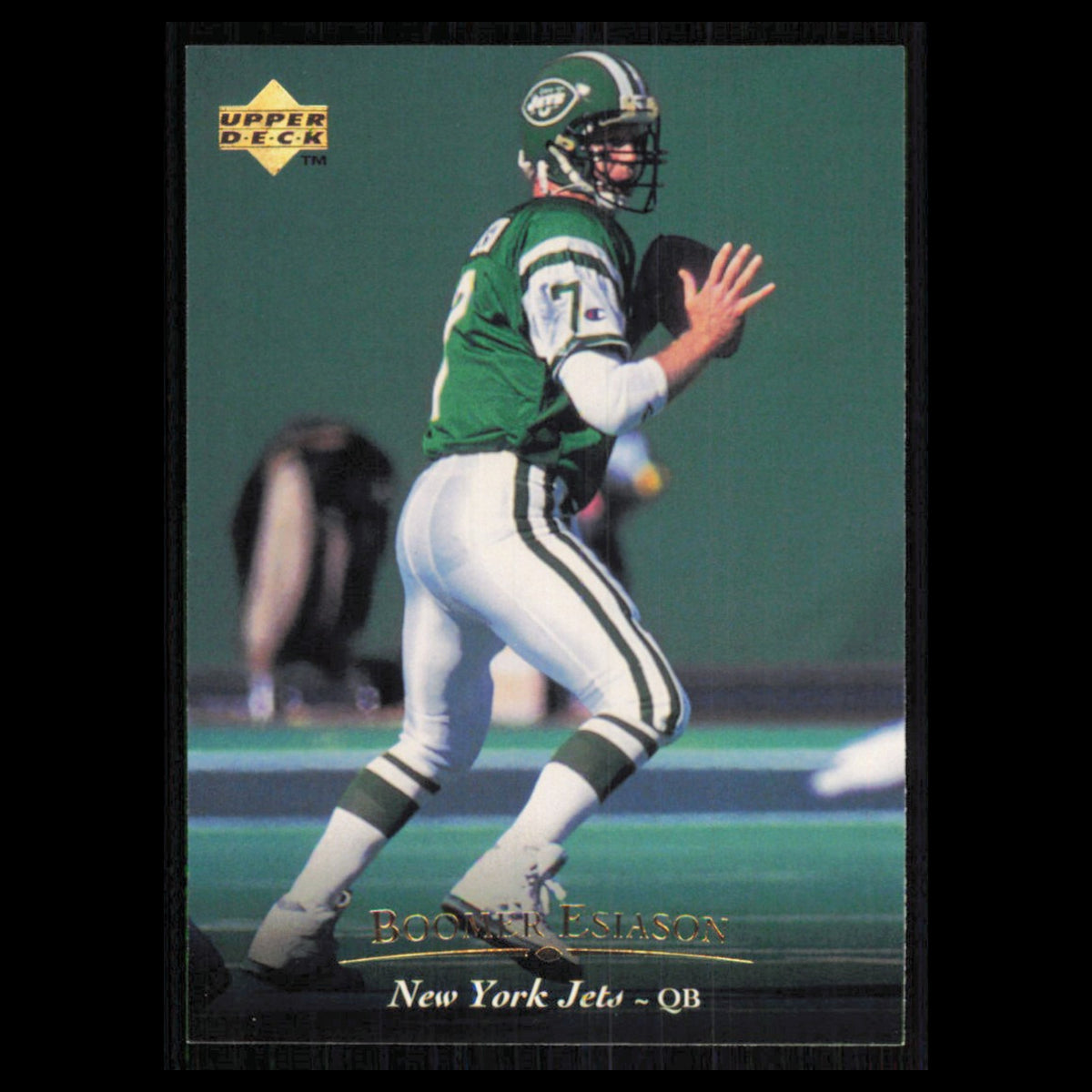 Boomer Esiason #105 1995 Upper Deck New York Jets Football Card NFL NM