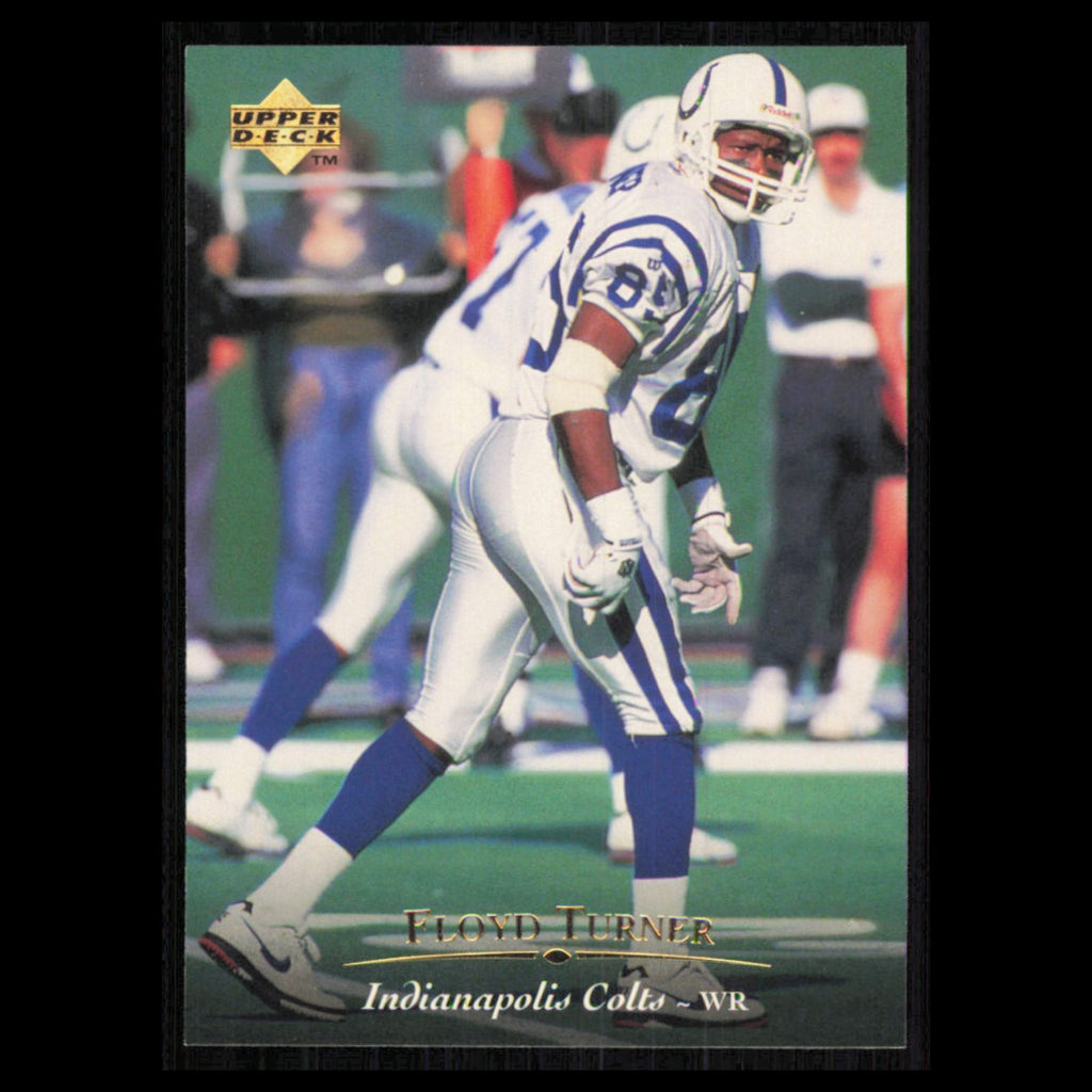 Floyd Turner #186 1995 Upper Deck Indianapolis Colts Football Card NFL NM
