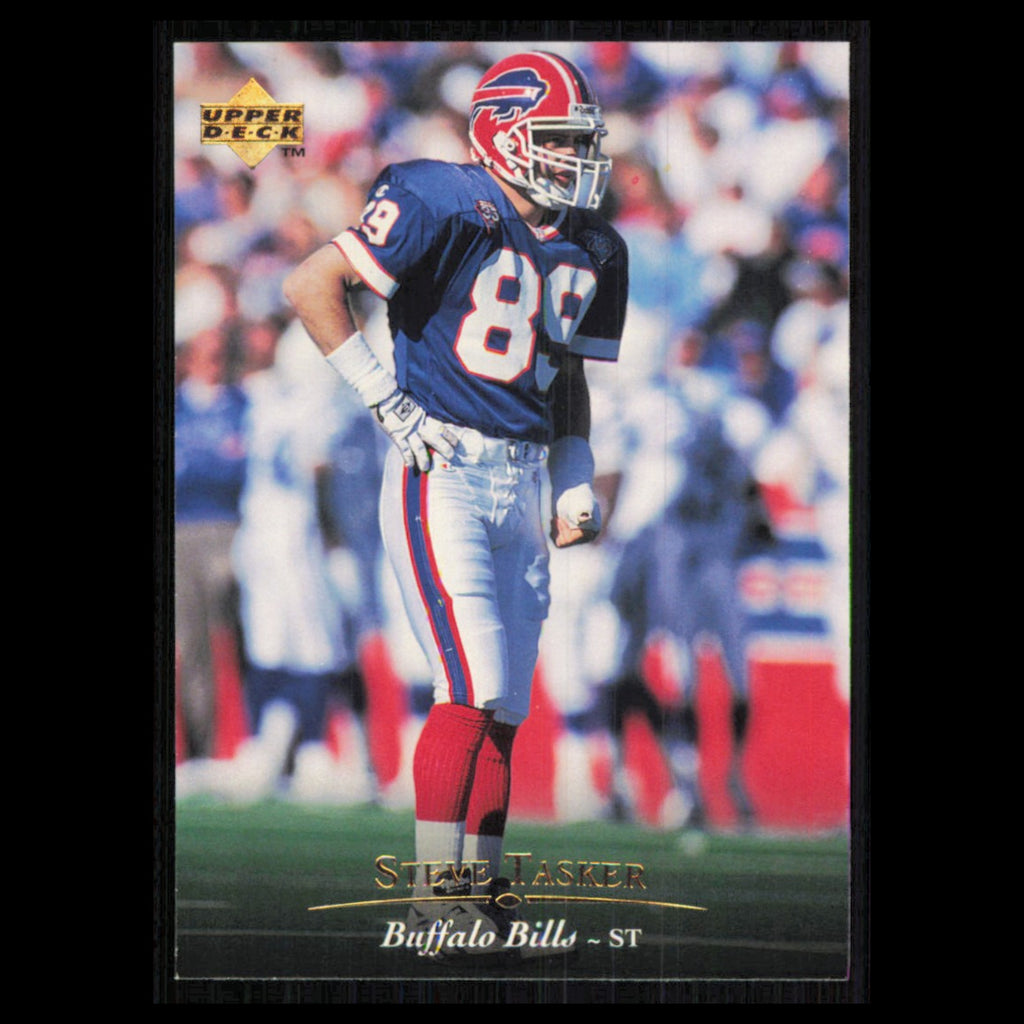 Steve Tasker #241 1995 Upper Deck Buffalo Bills Football Card NFL NM