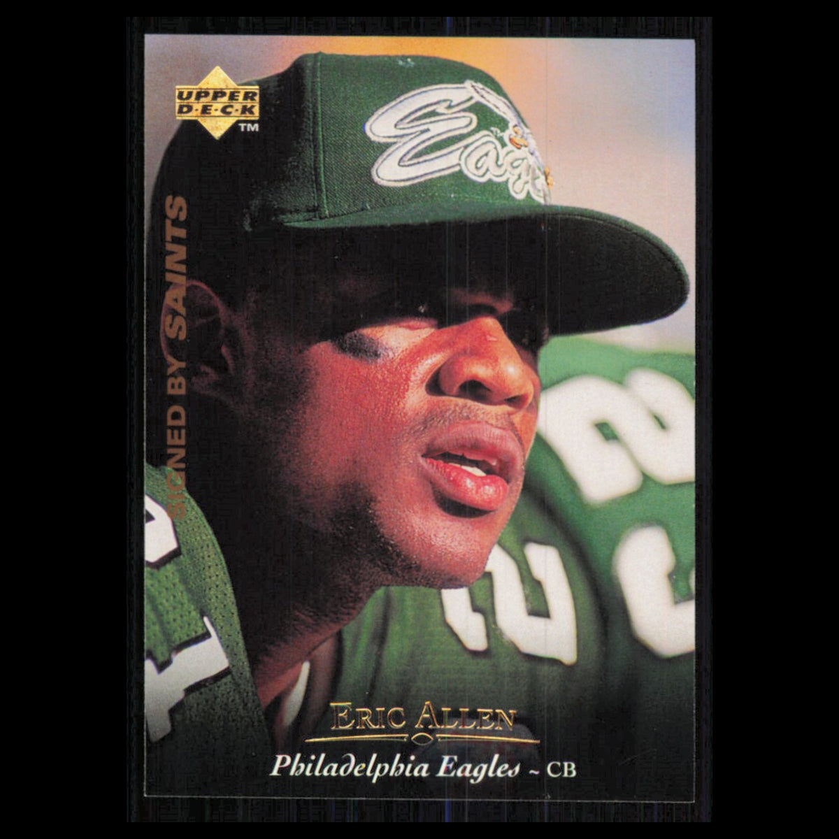 Eric Allen #230 1995 Upper Deck New Orleans Saints Football Card NFL NM