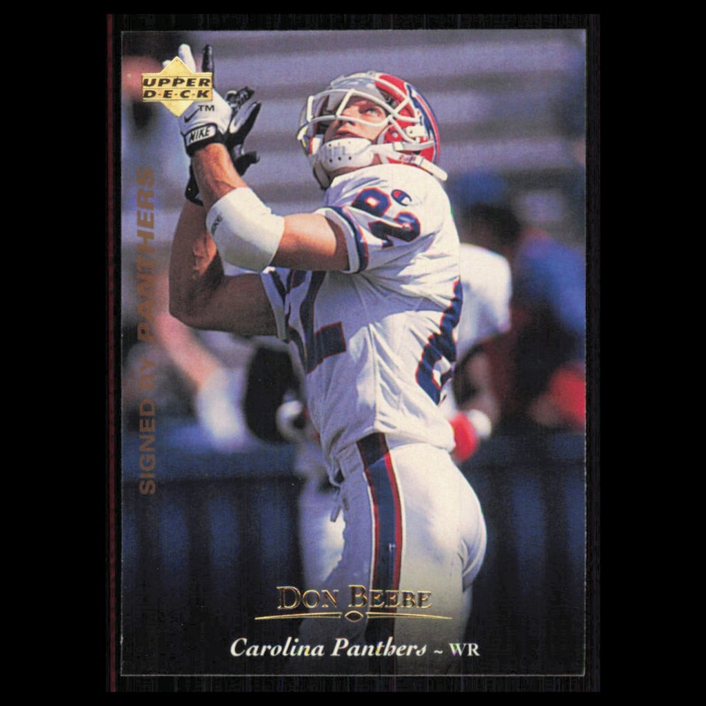 Don Beebe #298 1995 Upper Deck Carolina Panthers Football Card NFL NM
