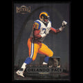 Orlando Pace #157 1998 Metal Universe St. Louis Rams Football Card NFL NM