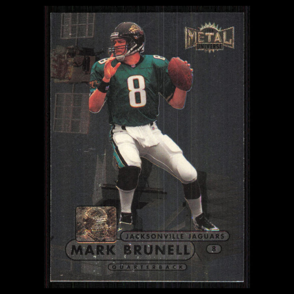 Mark Brunell #104 1998 Metal Universe Jacksonville Jaguars Football Card NFL NM