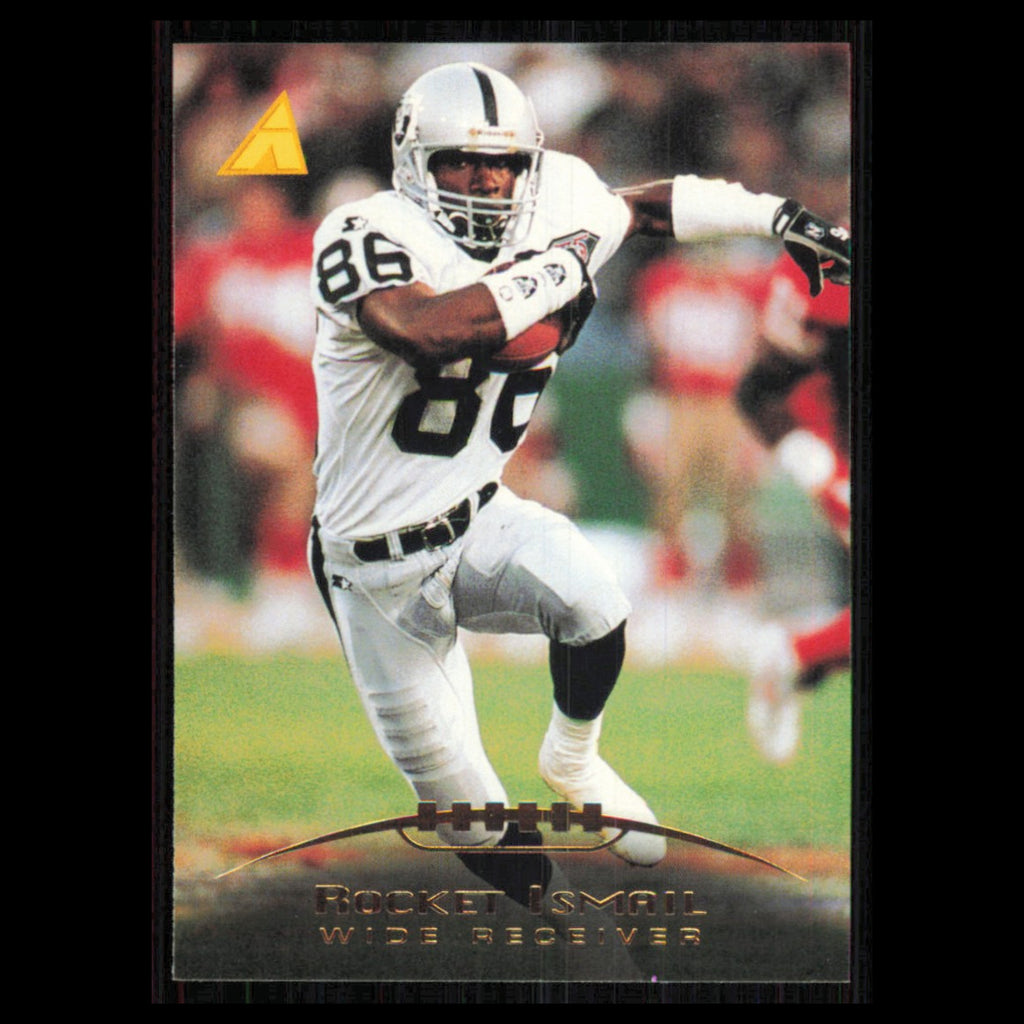 Rocket Ismail #100 1995 Pinnacle Oakland Raiders Football Card NFL NM