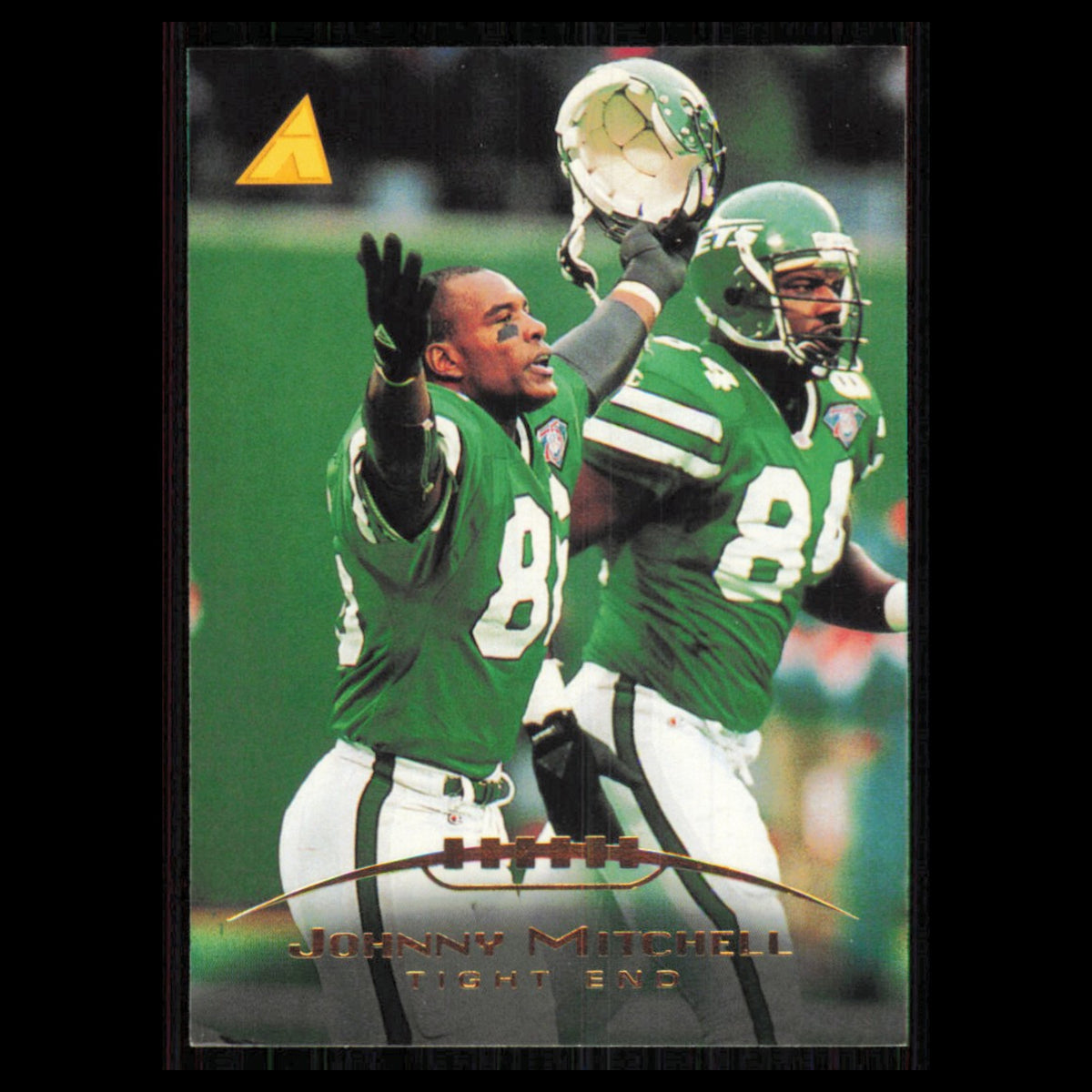 Johnny Mitchell #130 1995 Pinnacle New York Jets Football Card NFL NM