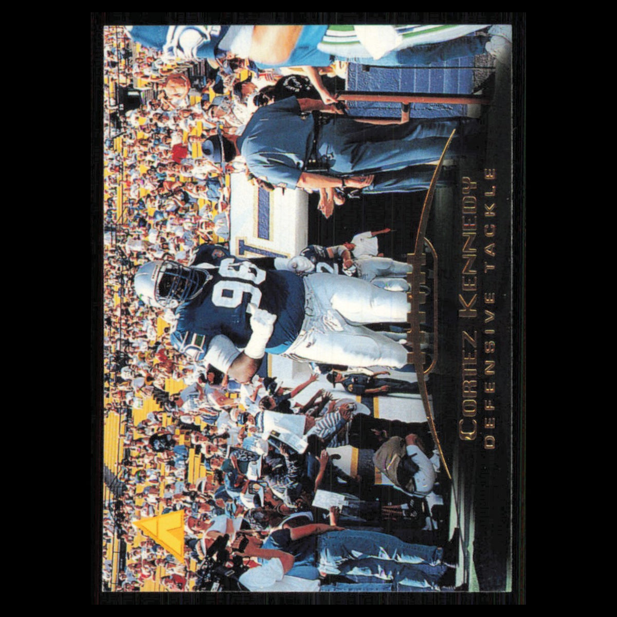 Cortez Kennedy #21 1995 Pinnacle Seattle Seahawks Football Card NFL NM