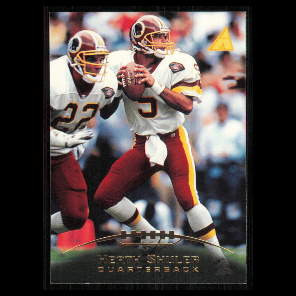 Heath Shuler #162 1995 Pinnacle Washington Redskins Football Card NFL NM