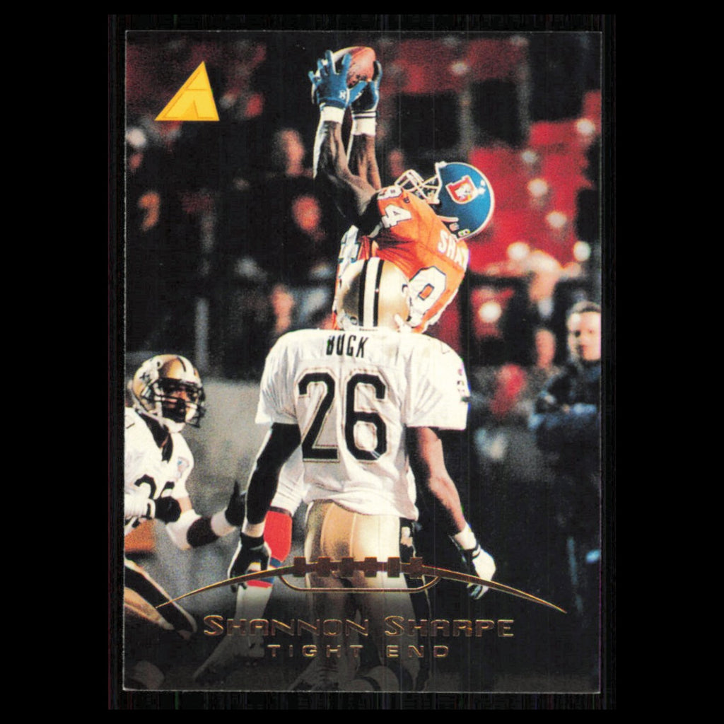 Shannon Sharpe #159 1995 Pinnacle Denver Broncos Football Card NFL NM