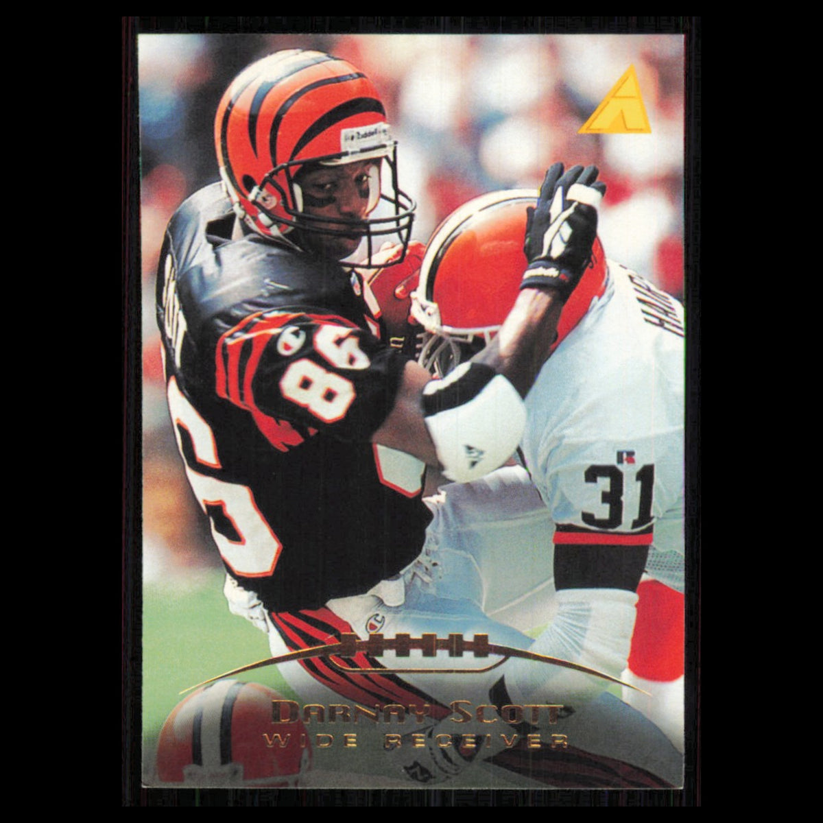 Darnay Scott #129 1995 Pinnacle Cincinnati Bengals Football Card NFL NM