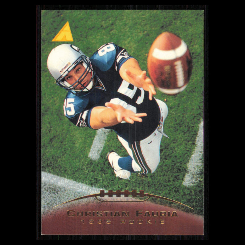 Christian Fauria Rookie #242 1995 Pinnacle Seattle Seahawks Football Card NFL NM