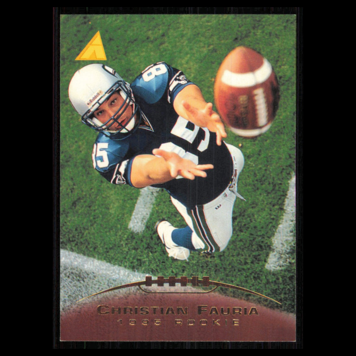 Christian Fauria Rookie #242 1995 Pinnacle Seattle Seahawks Football Card NFL NM