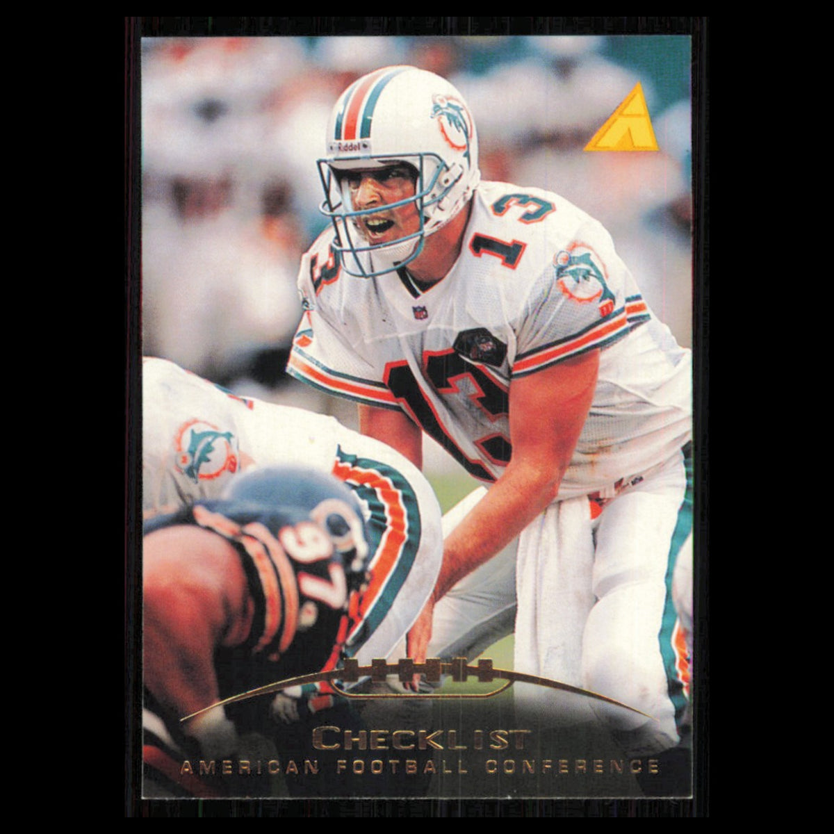 Dan Marino #244 1995 Pinnacle Checklist Football Card NFL NM