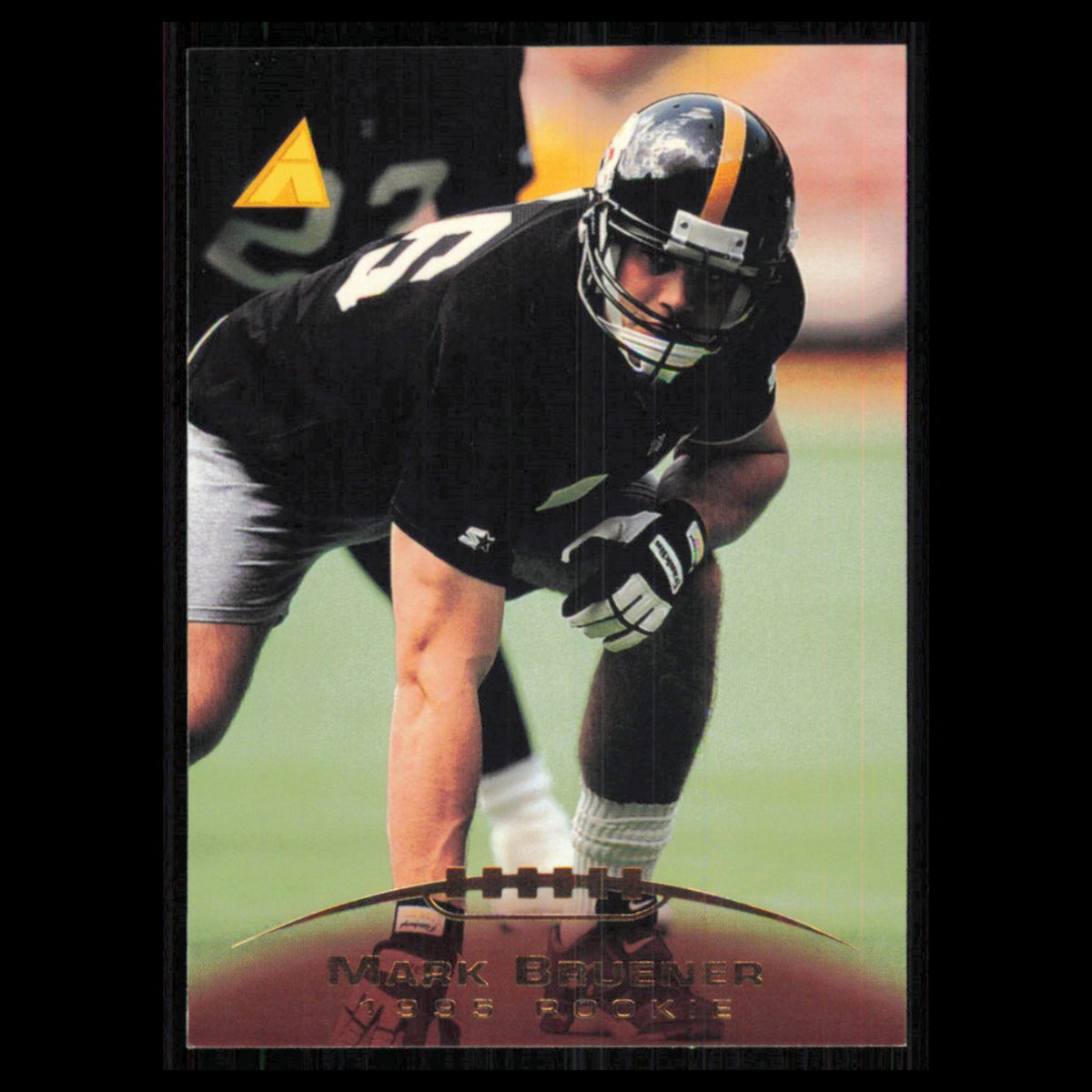 Mark Bruener Rookie #225 1995 Pinnacle Pittsburgh Steelers Football Card NFL NM