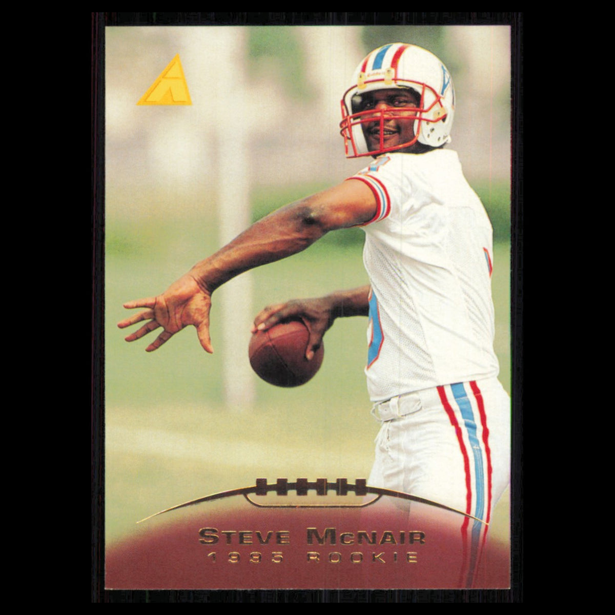 Steve McNair Rookie #210 1995 Pinnacle Houston Oilers Football Card NFL NM
