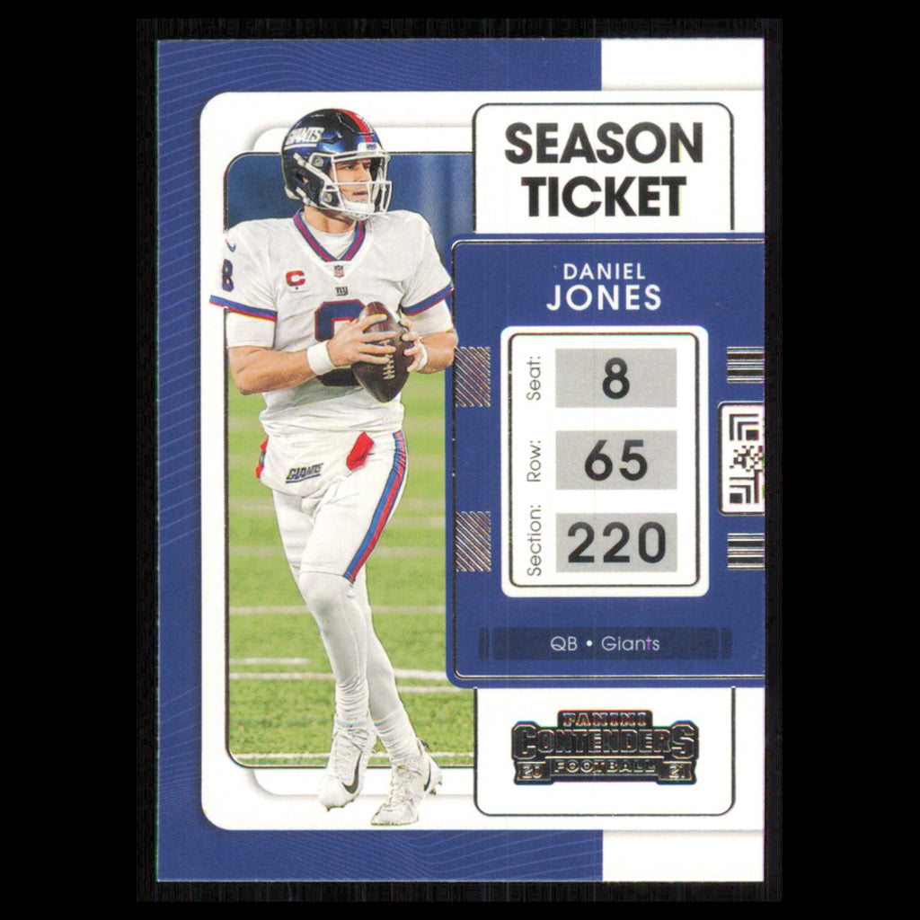 Daniel Jones #73 2021 Panini Contenders Ticket New York Giants Football Card NFL