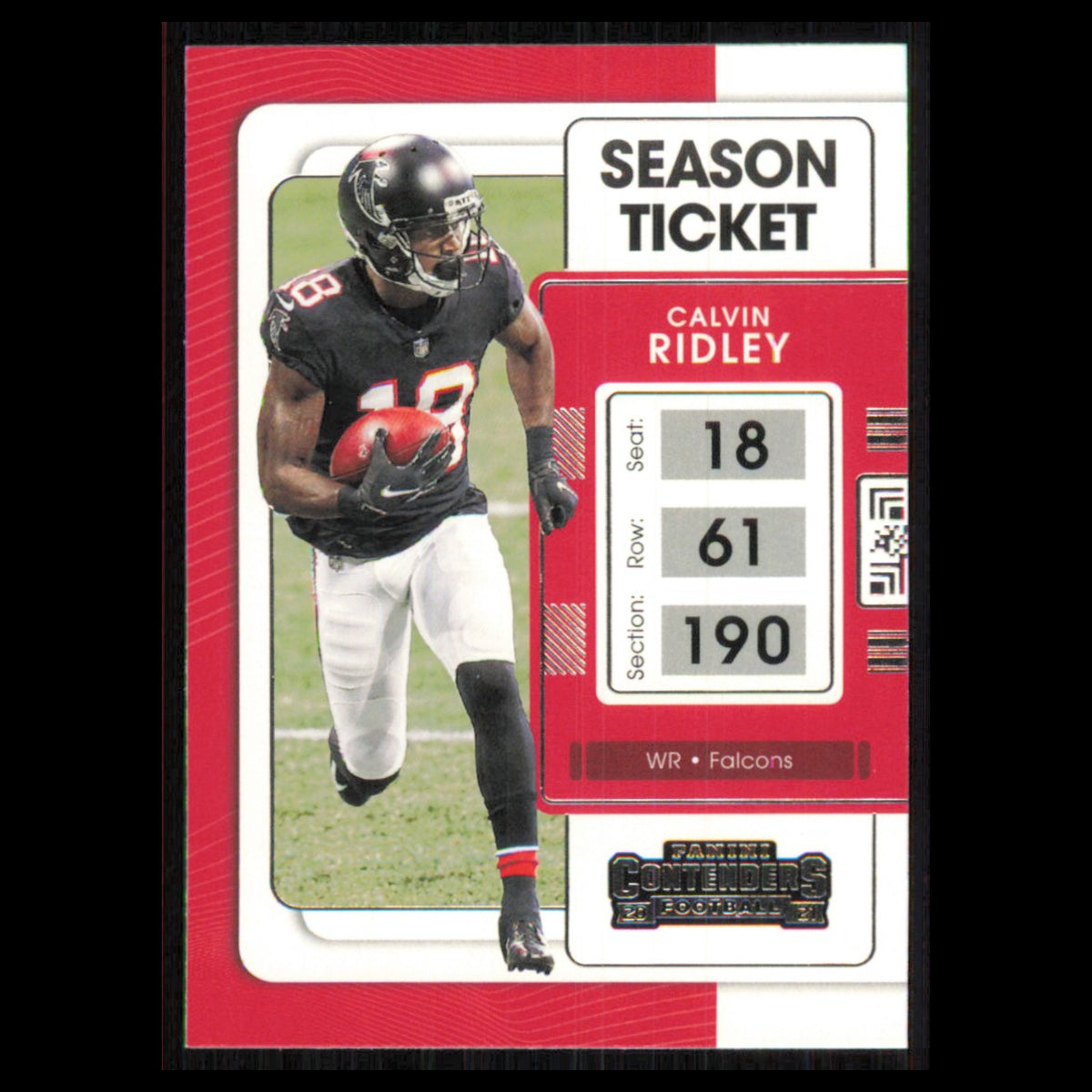 Calvin Ridley #5 2021 Panini Contenders Ticket Atlanta Falcons Football Card NFL