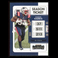 Damien Harris #69 2021 Panini Contenders Ticket New England Patriots Football NM