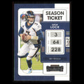 Drew Lock #28 2021 Panini Contenders Ticket Denver Broncos Football Card NFL NM