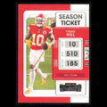 Tyreek Hill #48 2021 Panini Contenders Ticket Kansas City Chiefs Football Card