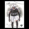 Nate Hobbs #158 2023 Panini Prestige Las Vegas Raiders Football Card NFL NM