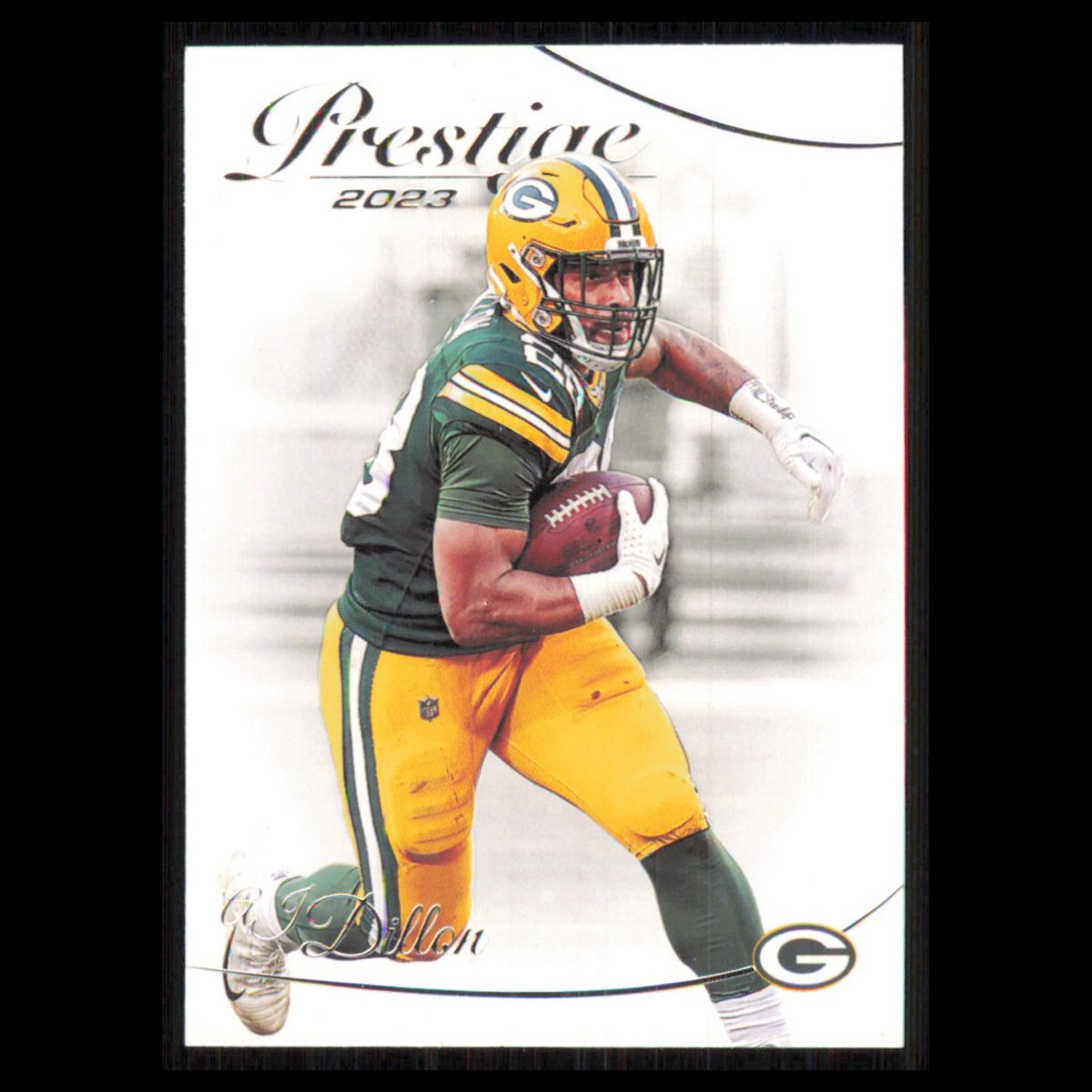 AJ Dillon #107 2023 Panini Prestige Green Bay Packers Football Card NFL NM