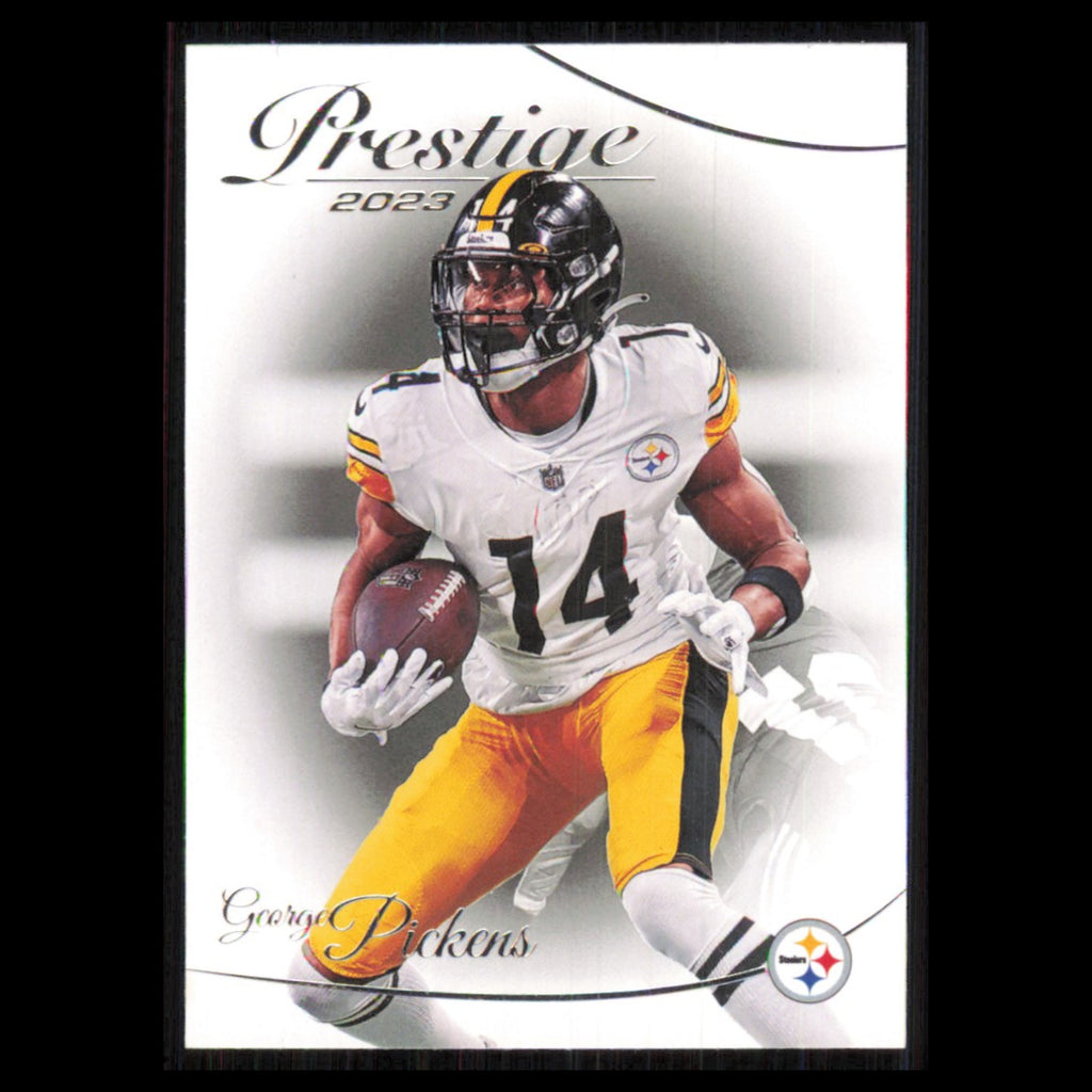 George Pickens #246 2023 Panini Prestige Pittsburgh Steelers Football Card NFL