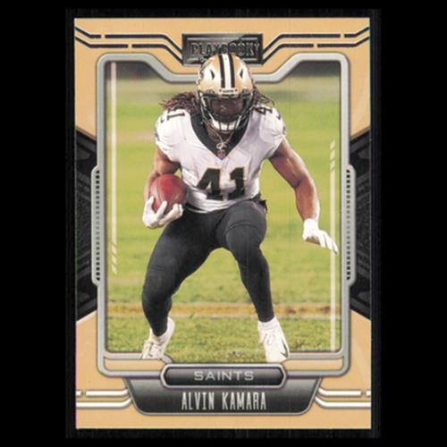 Alvin Kamara #61 2021 Panini Playbook New Orleans Saints Football Card NFL NM