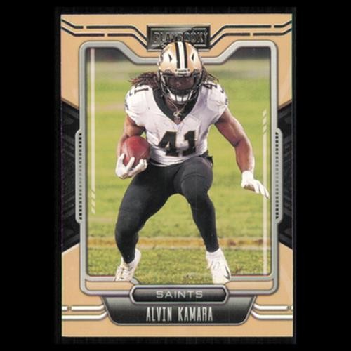 Alvin Kamara #61 2021 Panini Playbook New Orleans Saints Football Card NFL NM