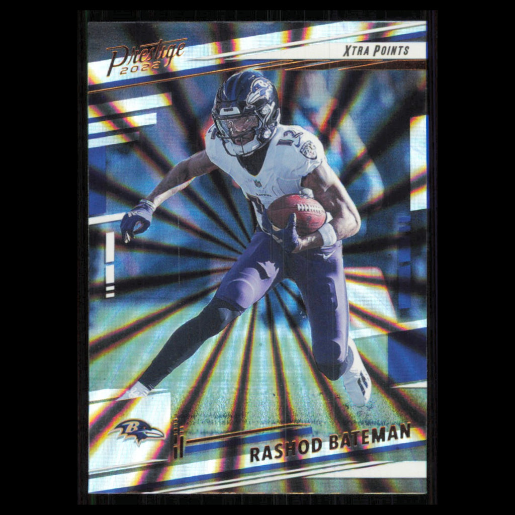 Rashod Bateman #24 2022 Panini Prestige Xtra Points Baltimore Ravens Football NM