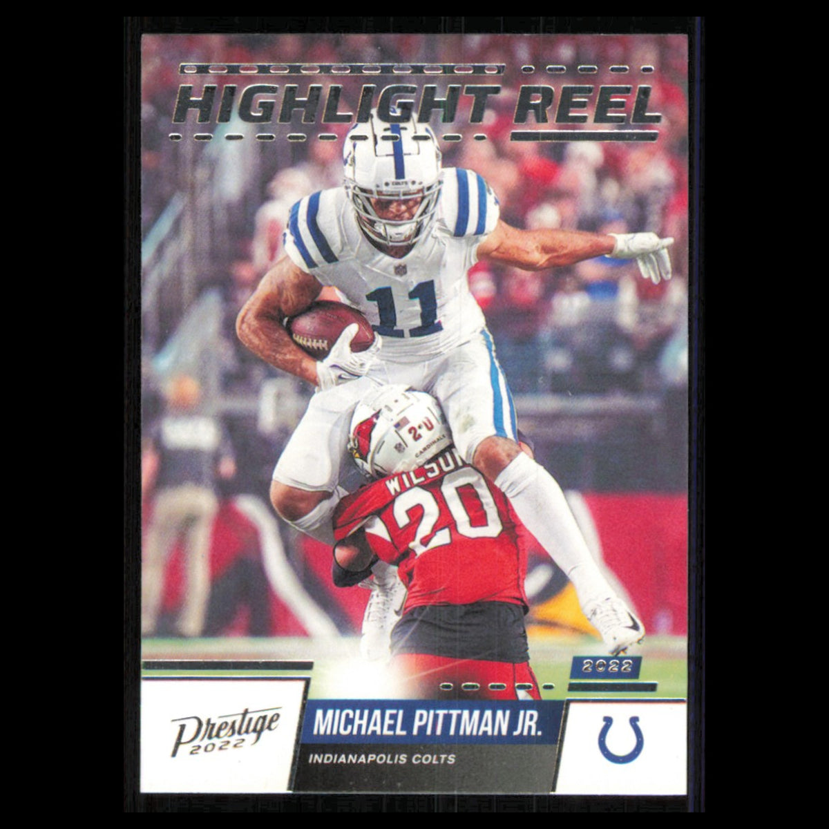 Michael Pittman Jr. #HR-20 2022 Panini Prestige Highlight Reel Colts Football NM