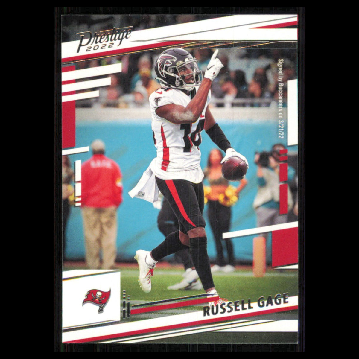 Russell Gage #15 2022 Panini Prestige Tampa Bay Buccaneers Football Card NFL NM