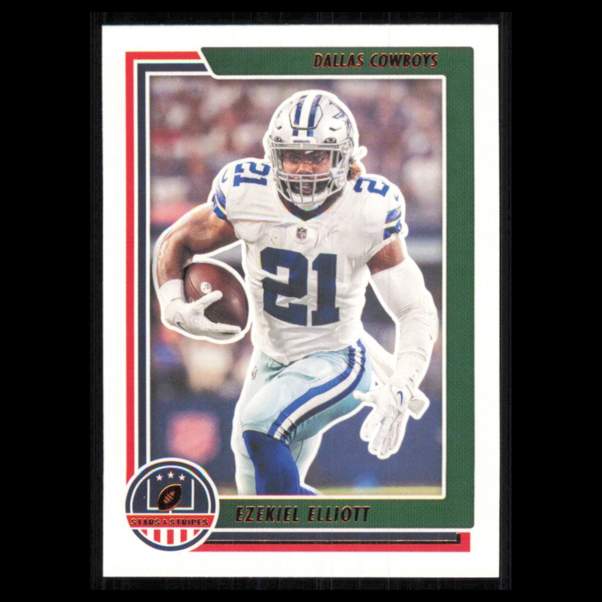 Ezekiel Elliott #STS-EEL 2021 Panini Chronicles Stars and Stripes Dallas Cowboys