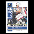 Cole Beasley #12 2021 Panini Chronicles Buffalo Bills Football Card NFL NM