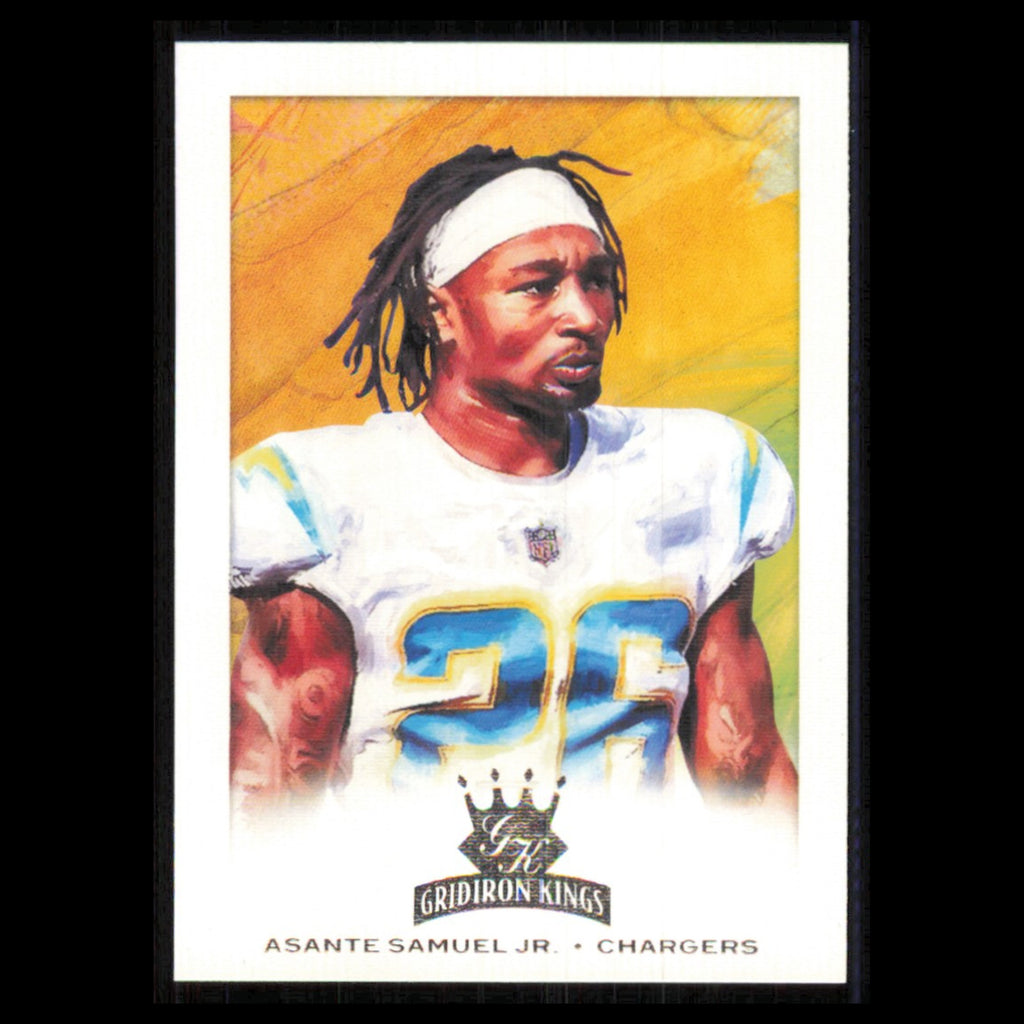 Asante Samuel Jr. Rookie #GK-38 2021 Panini Chronicles Gridiron Kings Chargers
