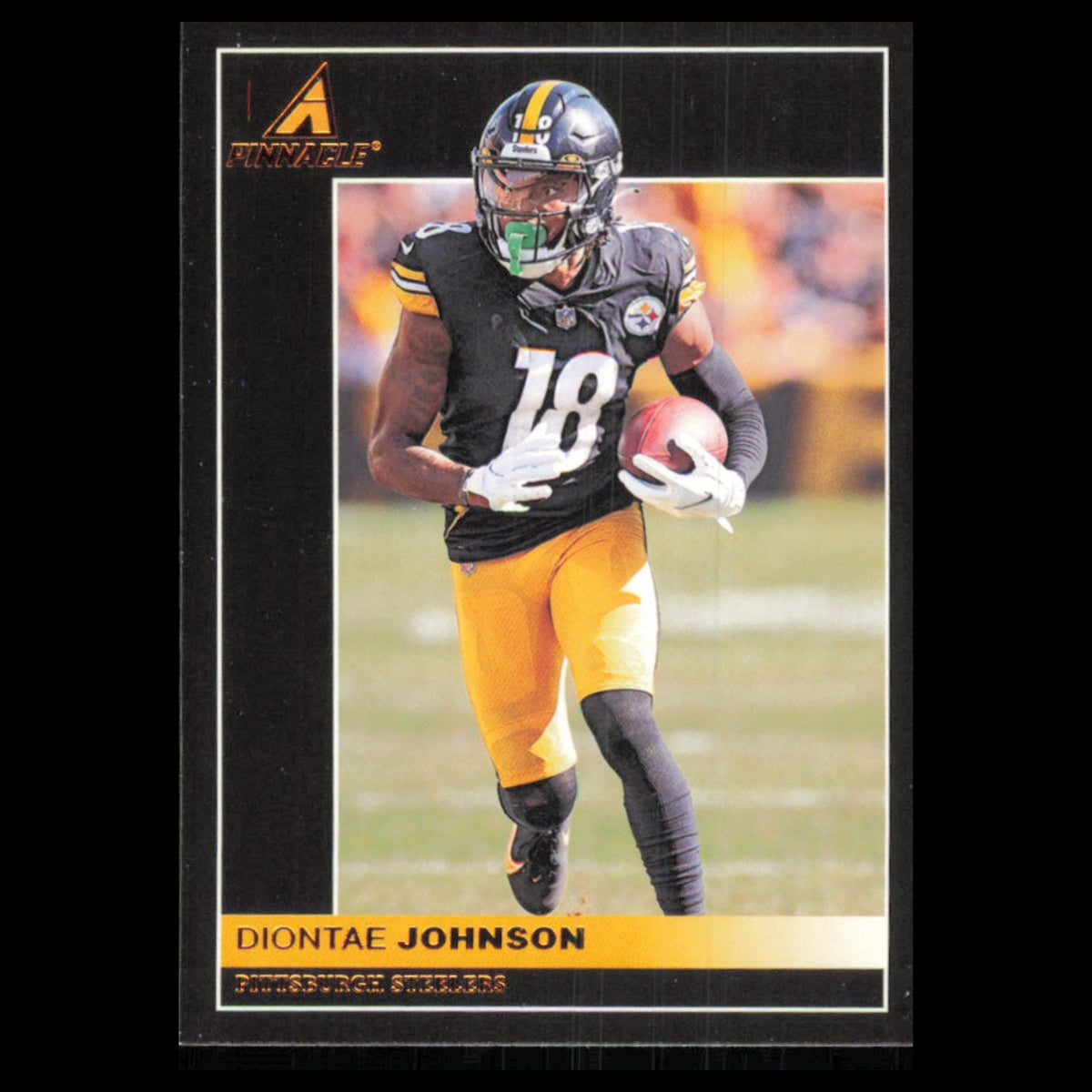 Diontae Johnson #24 2021 Panini Chronicles Pinnacle Pittsburgh Steelers Football