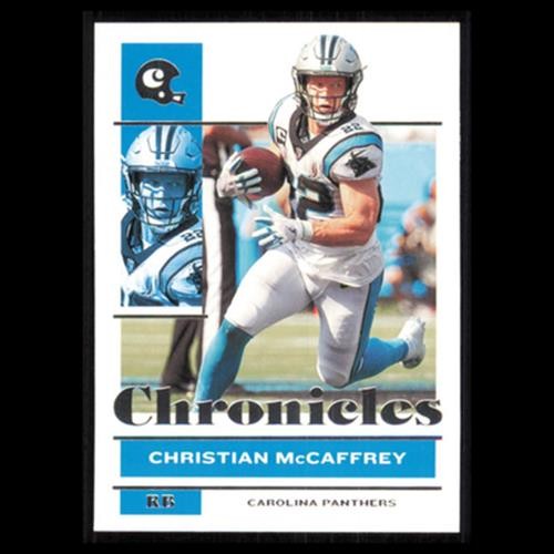 Christian McCaffrey #14 2021 Panini Chronicles Carolina Panthers Football Card