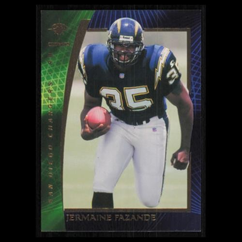 Jermaine Fazande #79 2000 Collectors Edge Odyssey San Diego Chargers Football NM