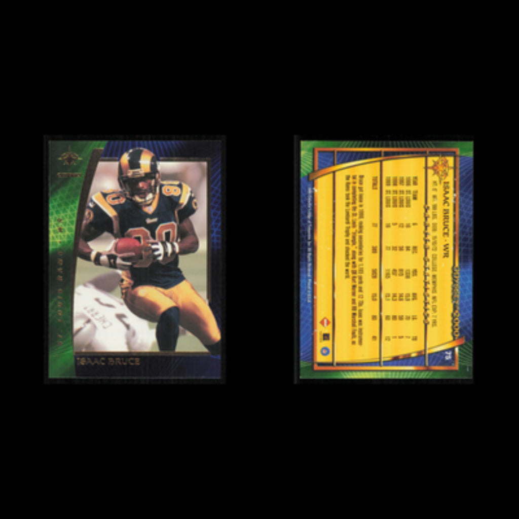 Isaac Bruce #75 2000 Collectors Edge Odyssey St. Louis Rams Football Card NFL NM